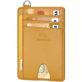 FurArt Slim Minimalist Wallet, Front Pocket Wallets, RFID Blocking, Credit Card Holder for Men & Women