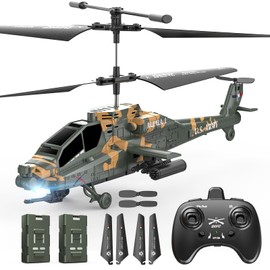 DEERC SQN-040 Helicopter, RC Helicopter, Toy, Indoor, Plastic Model, Armed Helicopter, Small, For Beginners, Flight Time, 26 Minutes, Altitude Maintenance, One Key Take Off/Landing, Emergency Stop