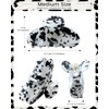 4 pack Cute Medium Claw Clips for Thin Fine Hair,