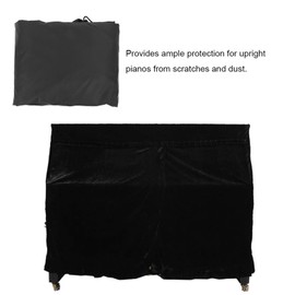 Full Upright Piano Cover, Universal Upright Waterproof Piano Cloth, Polyester Dust Sun Guard Waterproof Cloth, Electrical Appliance Protection 153x35x110cm