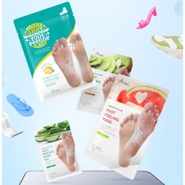 ARIUL Smooth & Pure Foot Peeling Mask 34g*2ea, Type:Kiwi Exfoliating