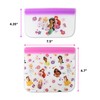 Princess PEVA Reusable Snack Bag 2 PK