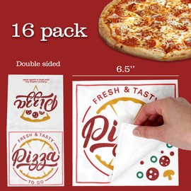 Pizza Party Luncheon Napkins - 16 pcs Pizza Theme Party Napkins Disposable Novelty Napkins - Pizza Party Decorations Pizza Decor Pizza Birthday Party Supplies - Pizza Picnic - Fun Pizza Supplies