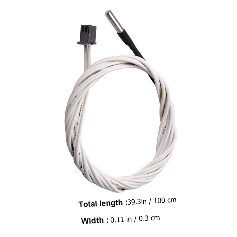 GLEAVI 5pcs NTC100K High Temperature Thermistor Sensor for 3D Printer