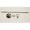 youremodel Shower Curtain Rod Ceiling Support (Polished Chrome) Choose from