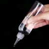 Transparent Plastic Spouted Cosmetic Refill Bottle 50ml Bottle 30ea