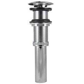Danco 89461 Push Button Drain Without Overflow, Chrome