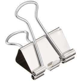 Sancake Com Double Clip Medium DB-2-SVPP 20 Pieces Silver