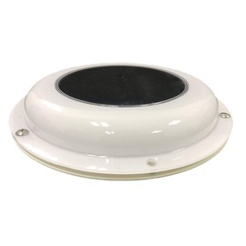 SOLATEK Solar Ventilation Fan without Battery for Boat, Yacht, Camper, Home, White