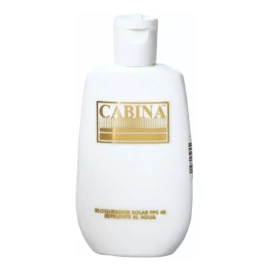 Cabina Bloqueador Solar Fps 40 Repelente Al Agua Cabina 120 Ml