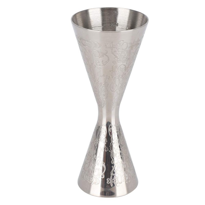 Double Cocktail Jigger,Double Cocktail Measuring Cup,Stainless Steel Jigger Bar,Measuring Cup