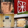 8 Inch T-Strap Gate Hinges, Heavy Duty Shed Barn Door