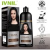Ivnil- Cobertura completa de las canas nuestro champú para teñir