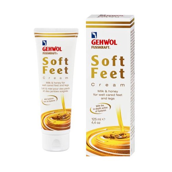 GEHWOL FUSSKRAFT SOFT FEET CREAM WITH MILK& HONEY FOR WELL