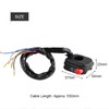 Motorcycle Motorbike Handlebar Mount On Off Switch Assembly Universal Fits