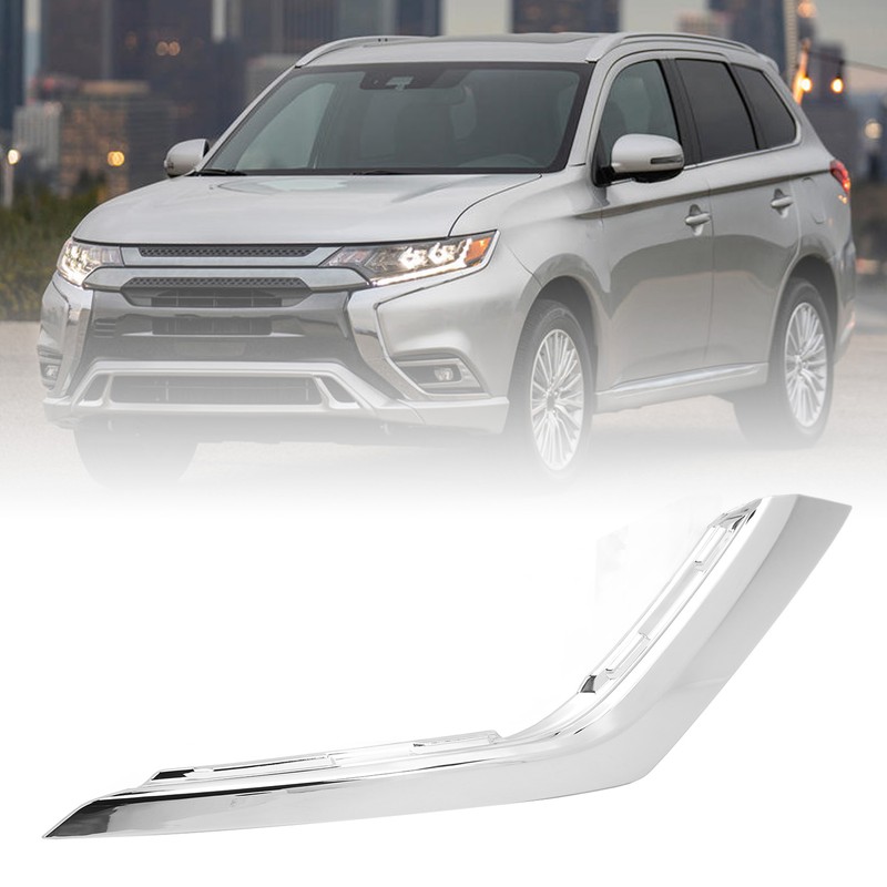 Front Bumper Lower Trim Protective Stylish Rugged Front Bumper Chrome