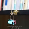 Neosmuk Magnetic Hooks, Cruise Ship Essentials, 26#,Gold