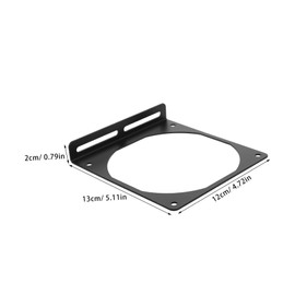 NOLITOY External Computer Fan Bracket for CPU Cooling Systems Easy Installation Maintenance Rack Sturdy Efficient Design for Enhanced Cooling Performance
