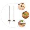 Yardwe 2 Pieces Onion Flower Cutter Stainless Steel Plum Blossom
