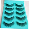 WOONEKY 5pairs Individual Lashes for Diy Eyelash Extensions Natural Looking