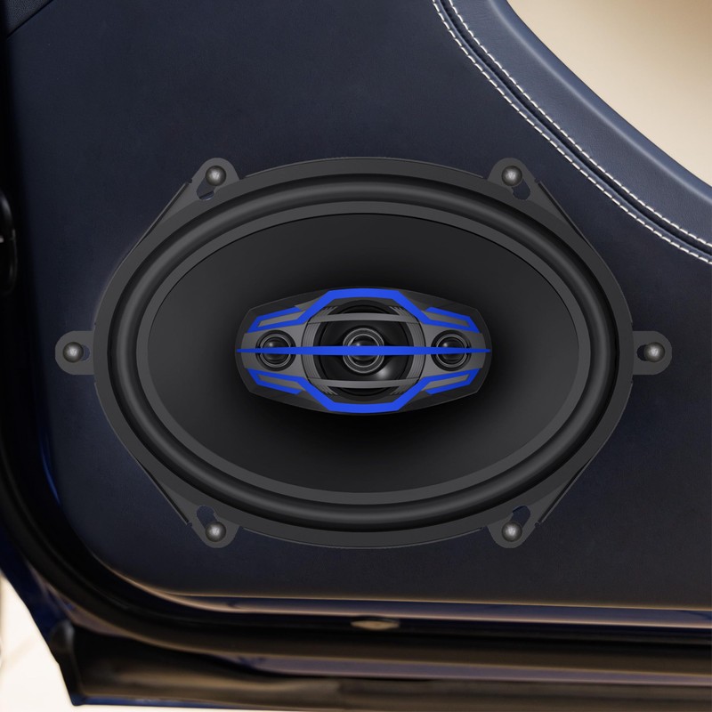 Jensen JS6804 4-Way 5x7 / 6x8 inch 4-Way Car Audio