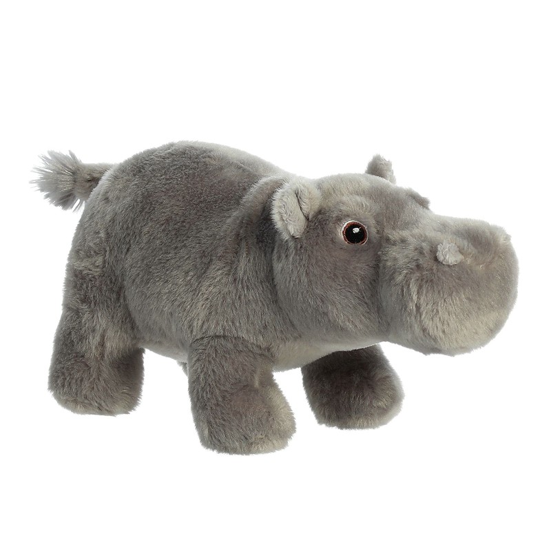 Aurora® Responsibly Made Eco Nation™ Hippopotamus Stuffed Animal - Ideal