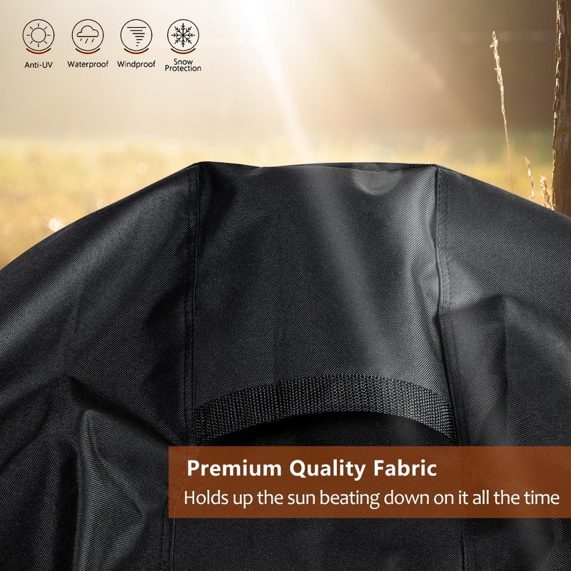 SheeChung Outdoor Fireplace Cover for Fire Sense 01471 Fire Pit,Waterproof