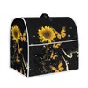 Jndtueit Sunflower Butterfly Stand Mixer Cover,Kitchen Appliance Bag Auto Mixer