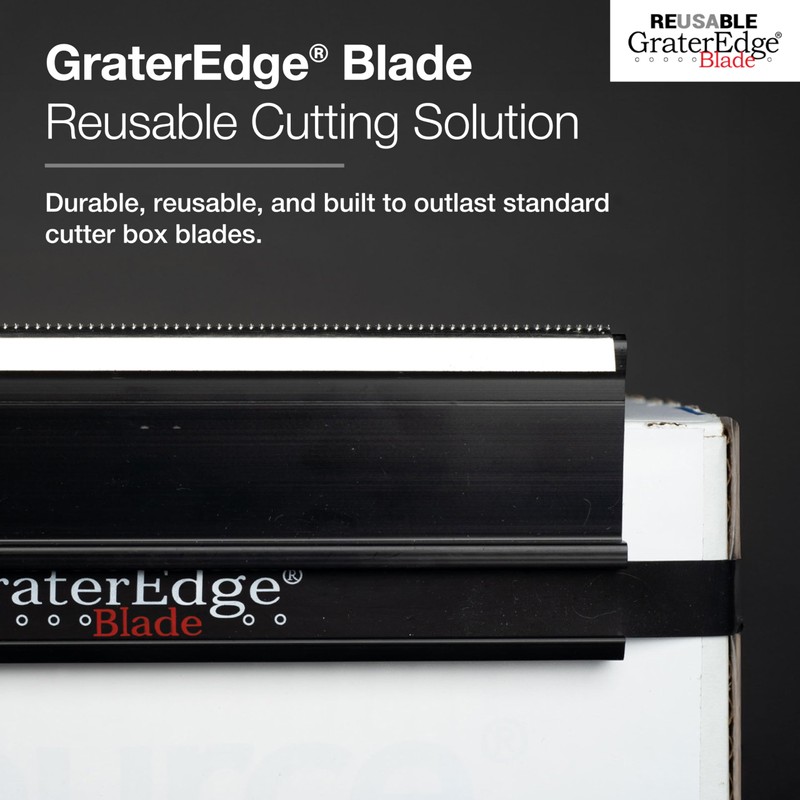 GraterEdge Blade 12" Food Service Plastic Wrap Cutter Attachment –