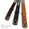 Mens Genuine Leather Ranger Belt with Southwestern Woven Diamond Pattern