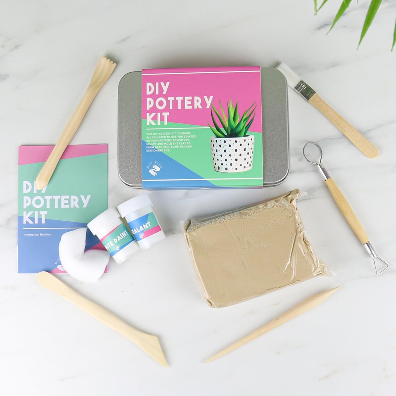 Gift Republic DIY Pottery Kit Multicolor Einheitsgröße