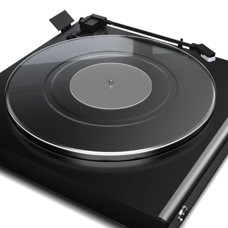 2Pcs Acrylic Turntable Slipmat Record Platter Player 12in Vinyl Slip