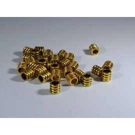 Unbranded 30 Viking Bead, Beads Hair Braid Beard Dreadlock Beads Jewelry New Diy -189