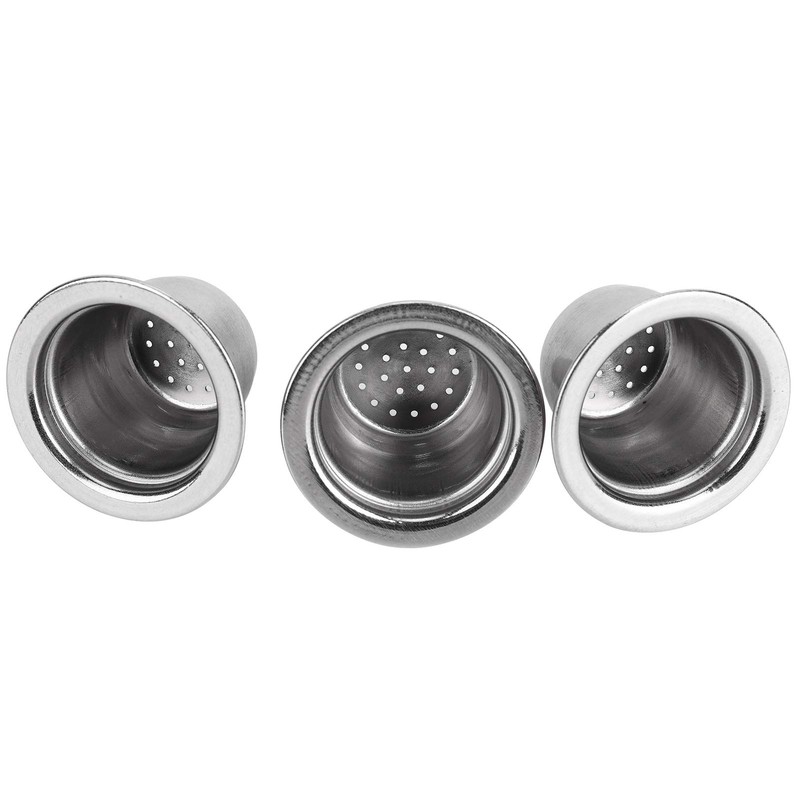 3Pcs/Set Coffee Capsule Reusable Pod Stainless Steel Refillable Coffee Capsule