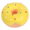 Generic Realistic Donut Squeaky Dog Toy Latex Interactive Chew Toy