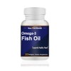 Omega3 Aceite de Pescado 1000mg, Salud del Corazón, 120 cápsulas