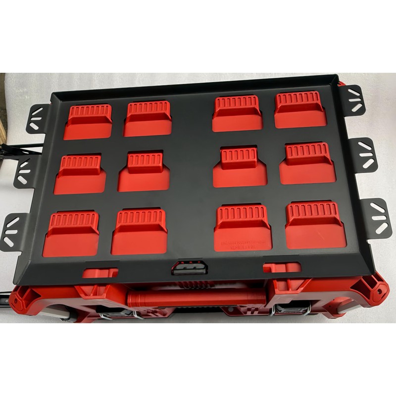 VELCKING for Milwaukee Packout Mounting Plate, Metal Storage Base, Wall