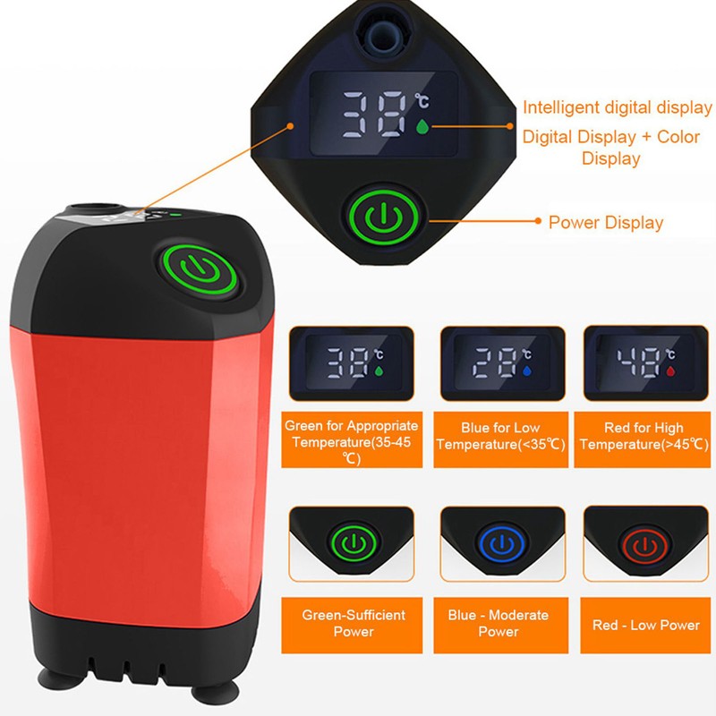 Portable Shower for Camping Electric Shower Pump IPX7 Water Resistant