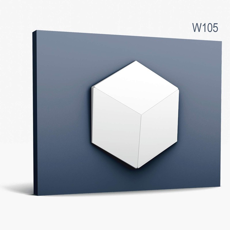 3D Wall panel Orac Decor W105 MODERN ROMBUS Deco element