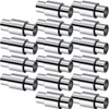 Mudder 16 Pieces Skates Spacers Inline Bearing Spacer Axle Aluminum