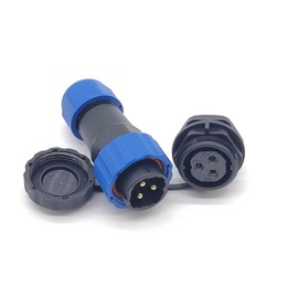 Connector IP68 3 Pin Series SP21 Male and Female Fitting on Rear Axle Right Waterproof and Dustproof Aviation