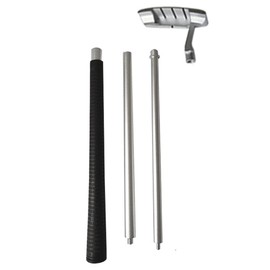 Putter Sets - Gifts Men, Putter Foldable 3-Piece Two-Way Putter Golf Balls Left and Right Handed Simple Children Adults Golf Club Accessories