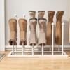 pickpiff Free Standing Shoe Racks - White Metal Boot Rack