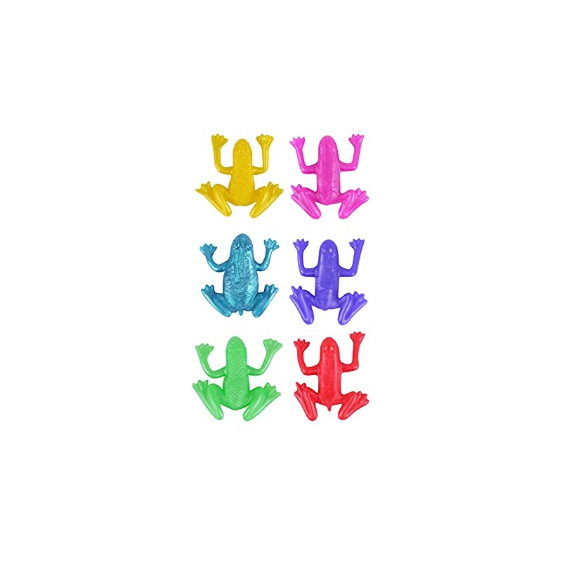 Henbrandt 12 Stretchy Frogs - great for party bag fillers