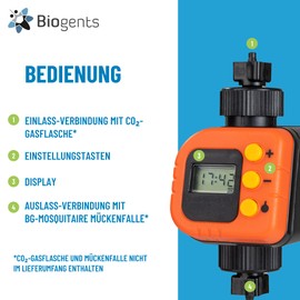 Biogents BG CO2 Timer to Reduce CO2 Consumption for Biogents CO2 Mosquito Traps