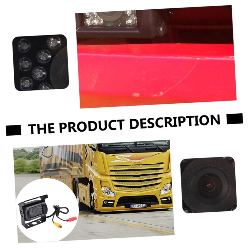Gadpiparty Rear View Camera with LED Monitor Night Vision Cable
