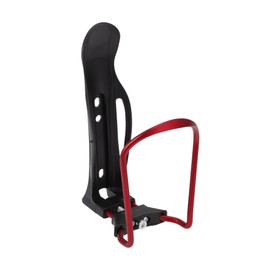 Motoforti Bike Bottle Cup Holder Cage Rack Thickened Strong Adjustable Aluminium Alloy Bicycle Drinks Holder for MTB Road Mountain Bike Outdoor Cycling Red