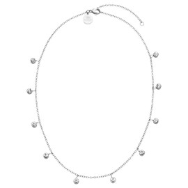 Purelei Women's Necklace (925 Sterling Silver) Various Motifs and Colours (45 cm in Length), 14ct 2 Colour Gold