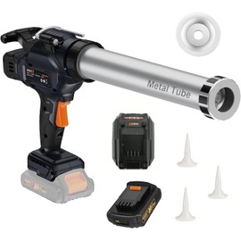 MAXXT 2-in-1 Cordless Caulking & Sausage Gun w/ 2.0AH Battery – Fits 10oz-20oz/300-600ml Cartridges & Sausage Packs, Anti-Dripping Design