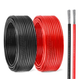 16 Gauge Marine Wire Tinned Copper Boat Cable, Standard USA OFC Oxygen Free Copper Wire for Automotive Boat Speakers Solar Outdoors (16 Gauge 30FT Red+30FT Black)